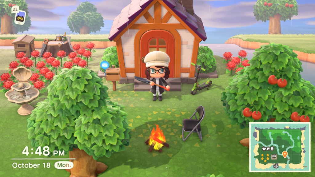 Animal Crossing (1x 30FPS vs. 0.5x 36FPS)