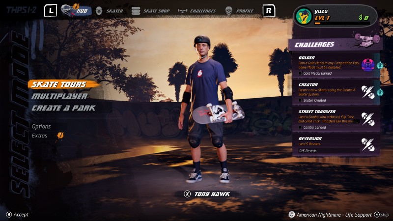 Tony Hawk Pro Skater (EA Vs. HADES)