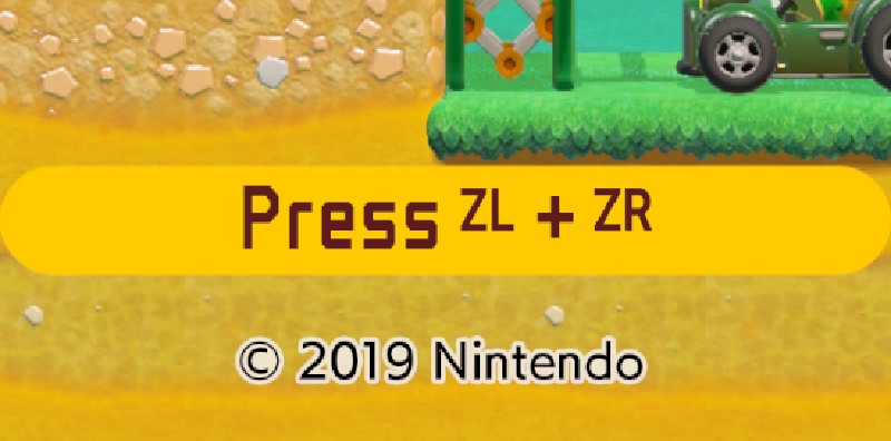 It’s far cleaner to have ZL and ZR as a trigger button, than just the letters alone, don’t you agree? (Super Mario Maker 2)