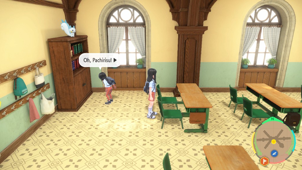  Mandatory protagonist seat (Pokémon Scarlet)