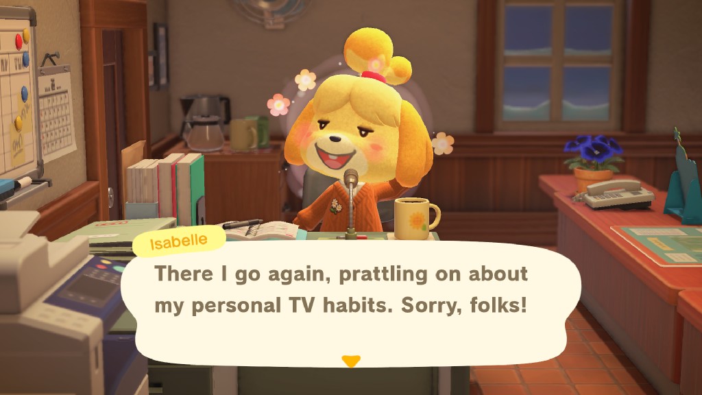  We don't judge you, Isabelle (Animal Crossing: New Horizons)