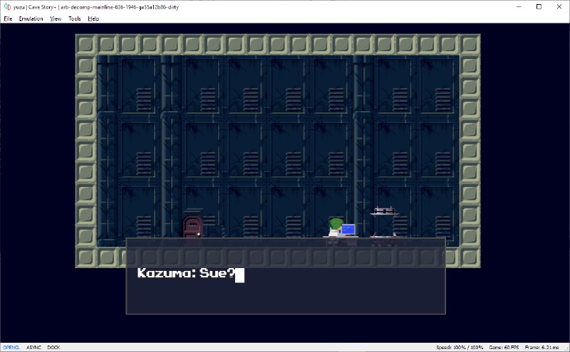 You can see the progress from simple things… (Cave Story)