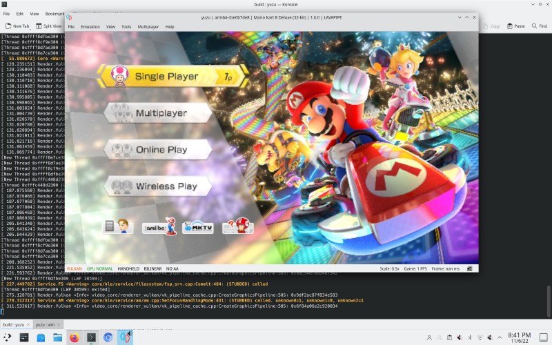 This is what's possible right now (Mario Kart 8 Deluxe & Super Mario Galaxy)