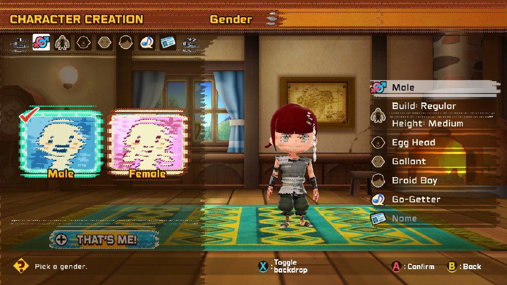 Almost looks like a 3D TV without glasses (Snack World: The Dungeon Crawl - Gold)